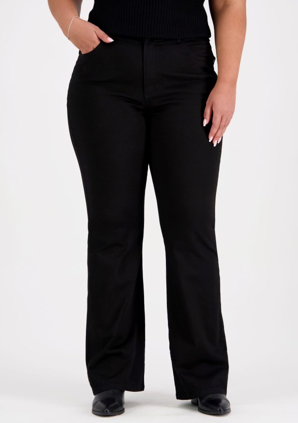 CARAMEL flare 8467 Curvy fit Stay black