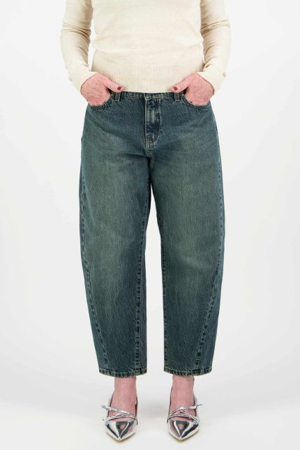 AMY 2219 Loose fit Barrel leg