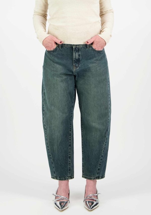 AMY 2219 Loose fit Barrel leg